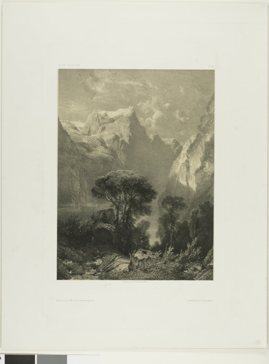 Fontaine - Alexandre Calame