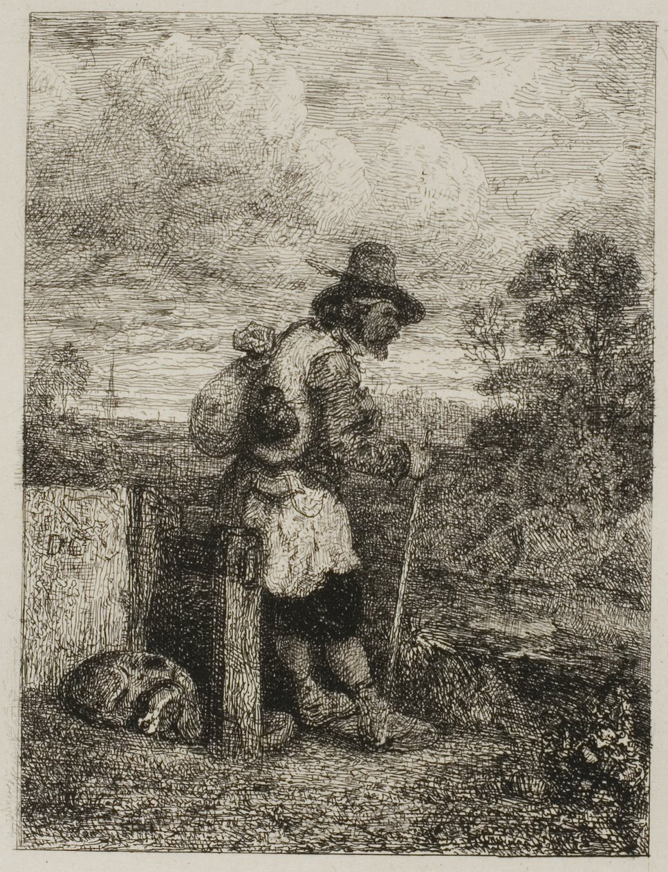 Mendiant - Alexandre Gabriel Decamps