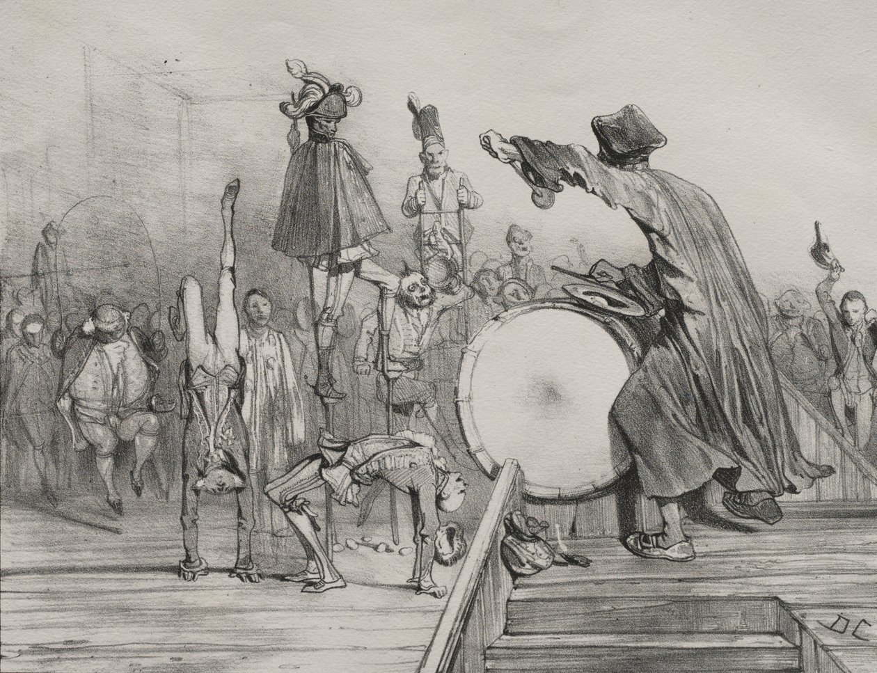 Grand Acrobate! - Alexandre Gabriel Decamps