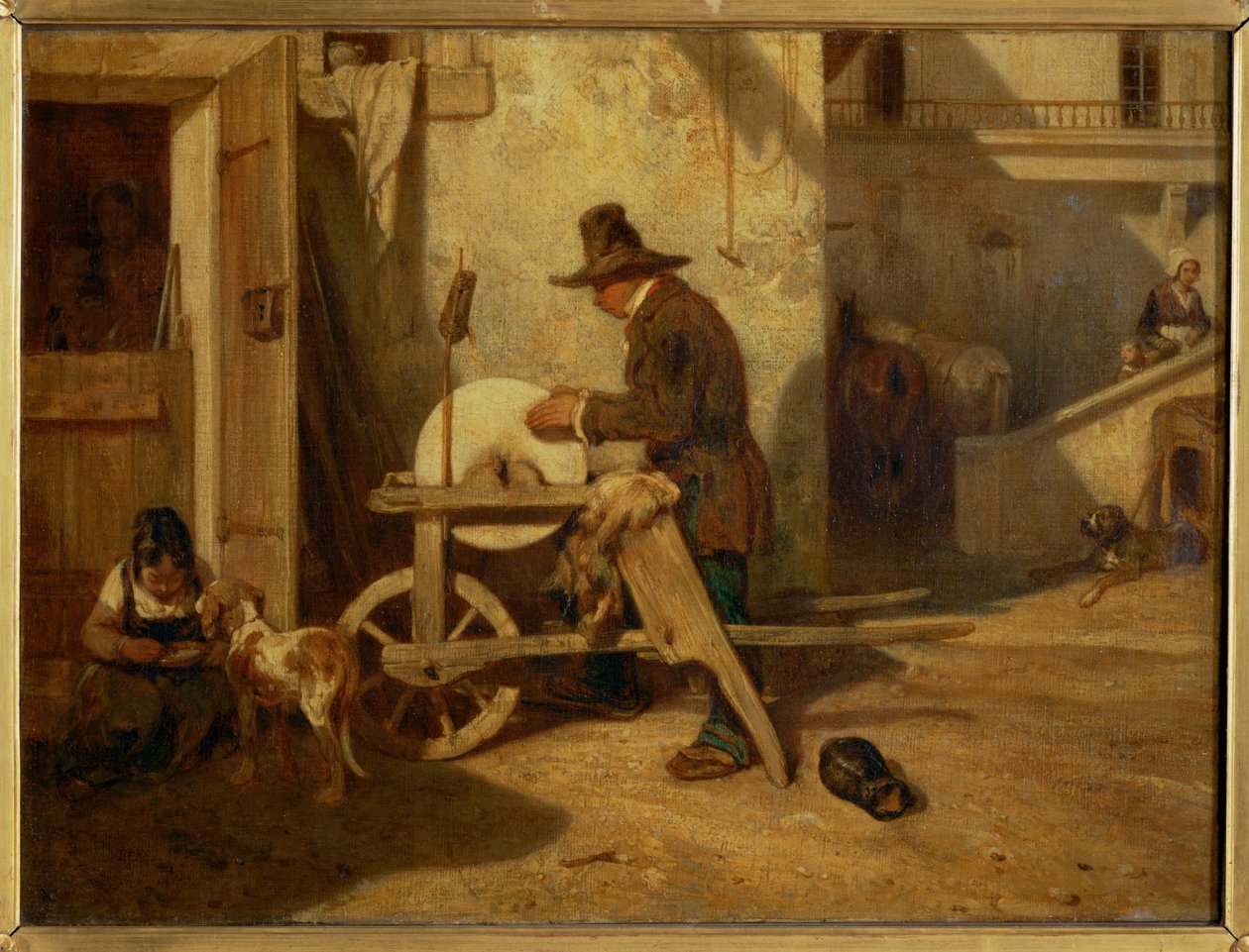 Le remouleur ... - Alexandre Gabriel Decamps