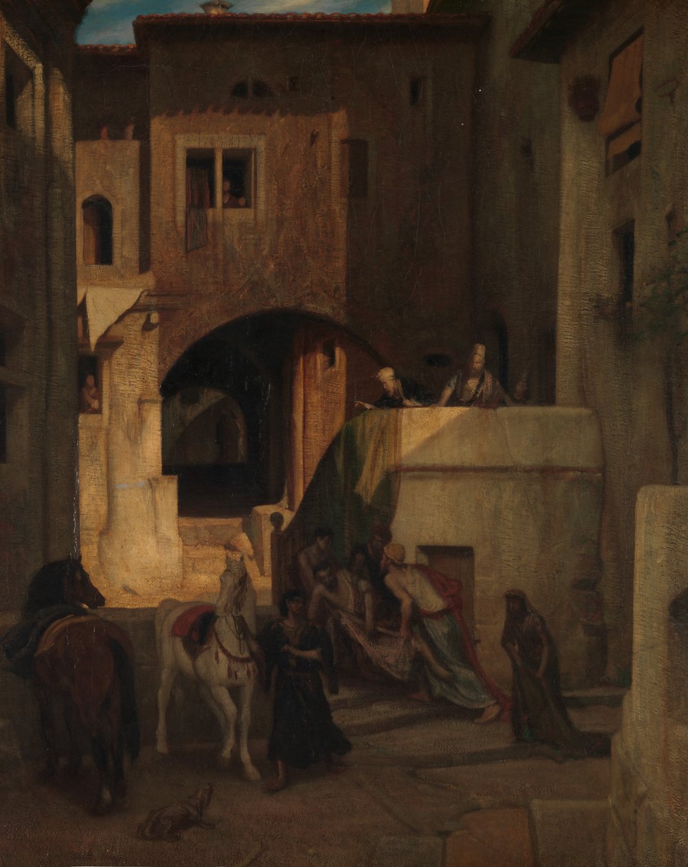 Le Bon Samaritain, avant 1853 - Alexandre Gabriel Decamps