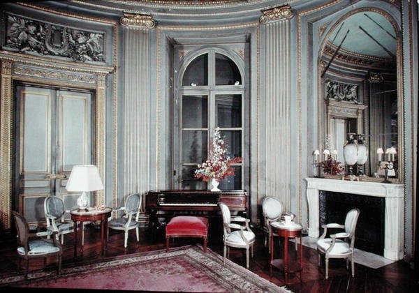 Vue du salon - Alexandre Theodore Brongniart
