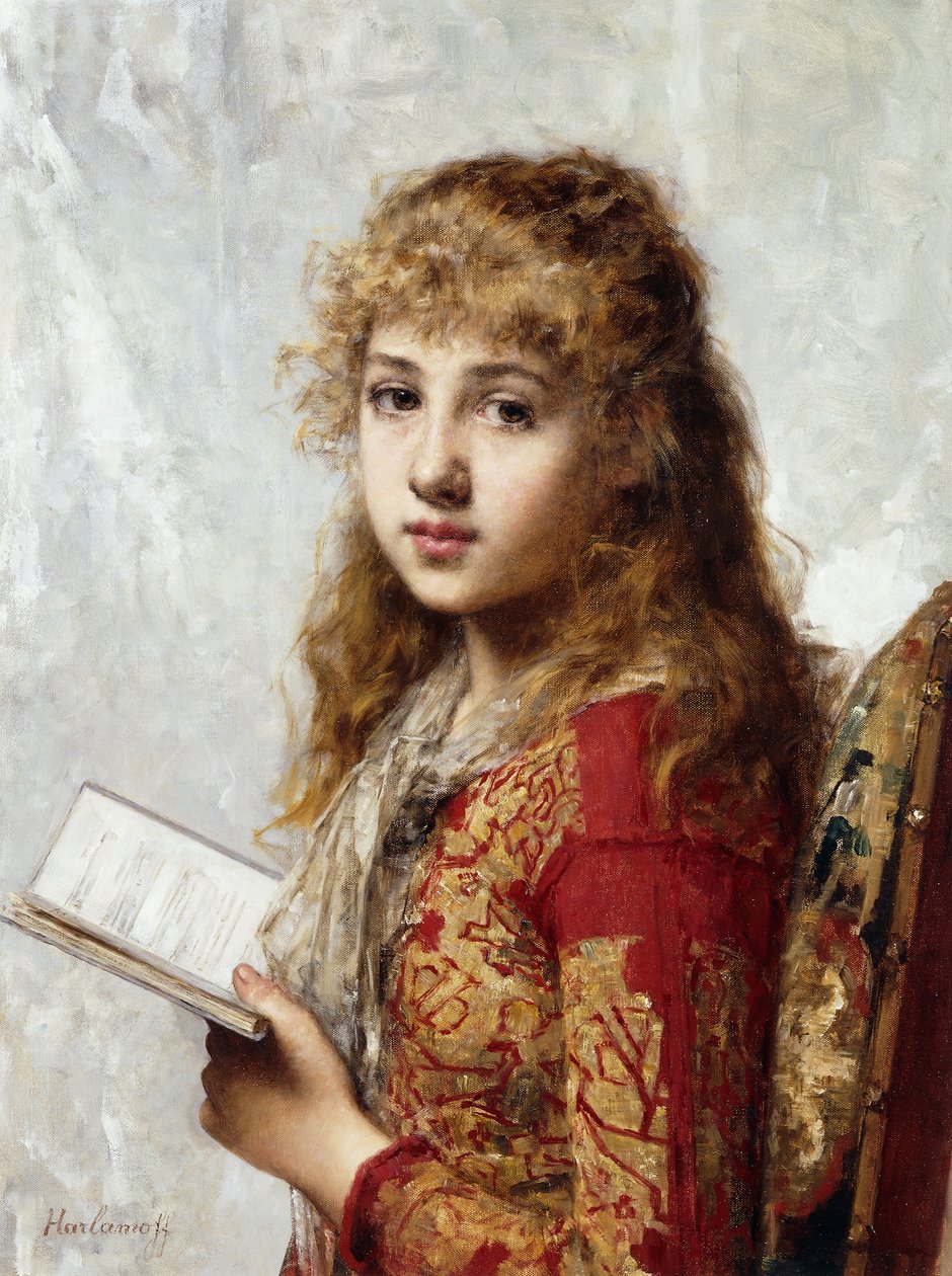 Contemplation - Alexei Alexevich Harlamoff