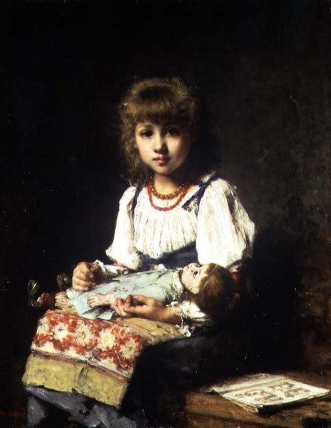Jouer à la maman - Alexei Alexevich Harlamoff