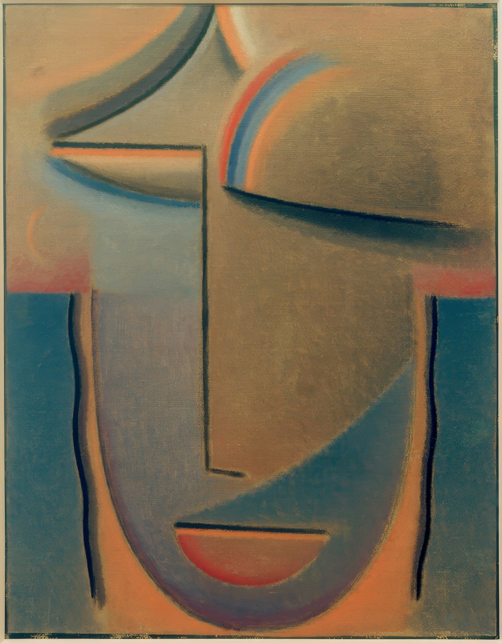 Tête Abstraite: Soir - Alexej von Jawlensky
