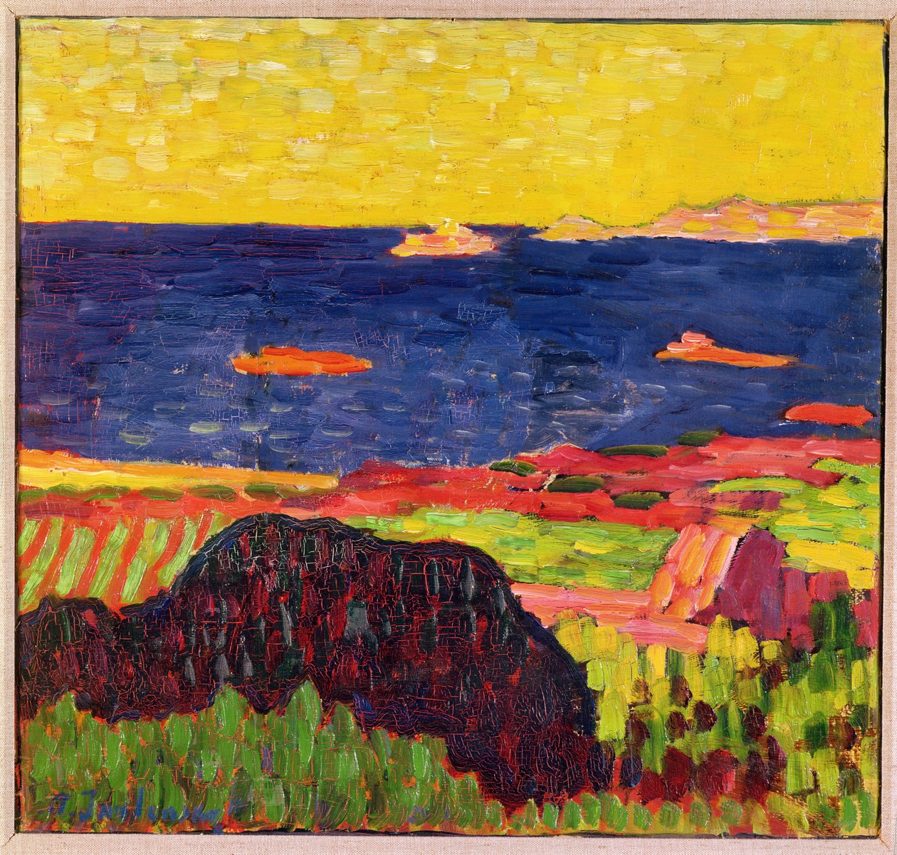 La côte près de Carantec, 1905-06 - Alexej von Jawlensky