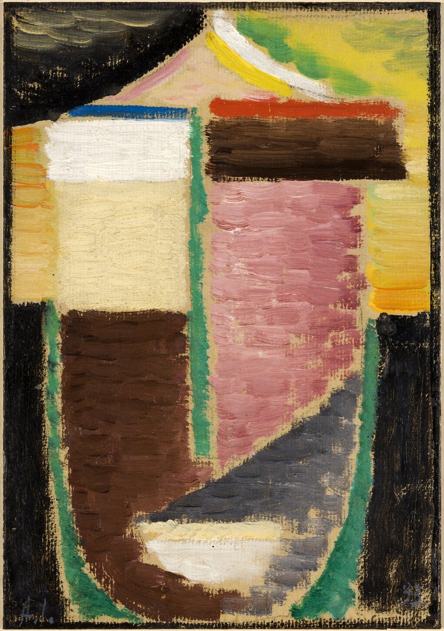 Tête abstraite, 1933 - Alexej von Jawlensky