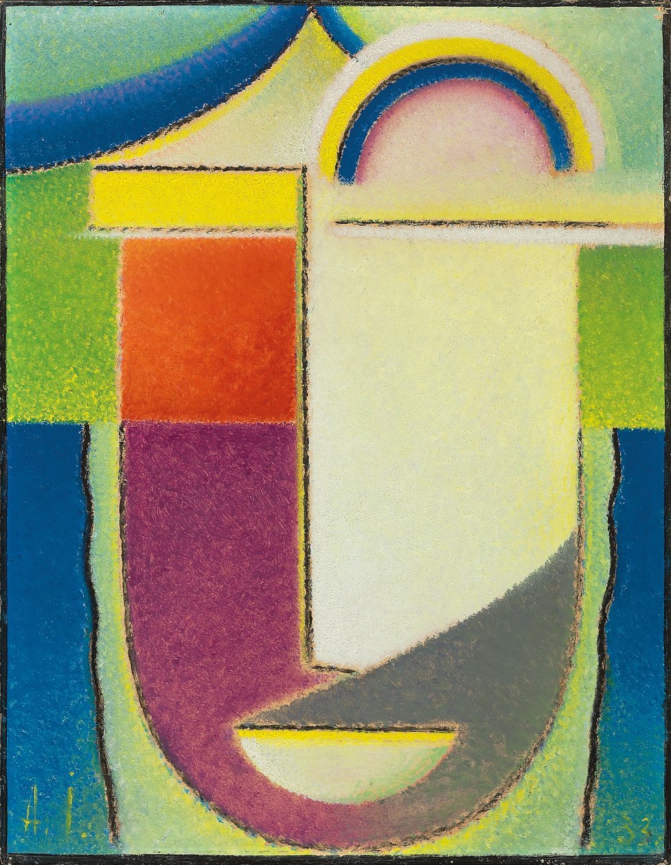 Tête abstraite : Pâques, 1933 - Alexej von Jawlensky