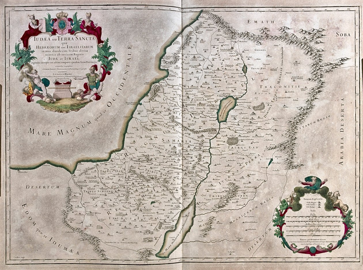 Israël et Terre Sainte - par A - Alexis Hubert Jaillot