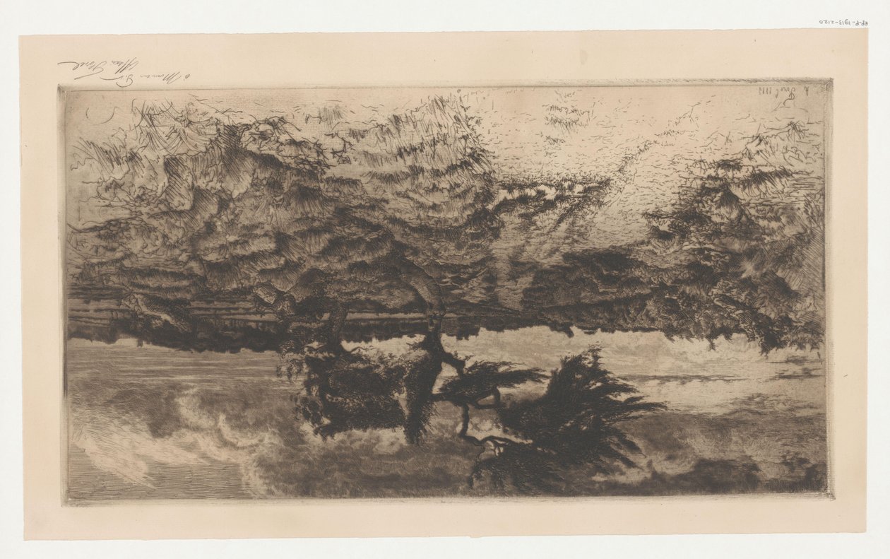 Paysage de bruyère - Alexis Forel