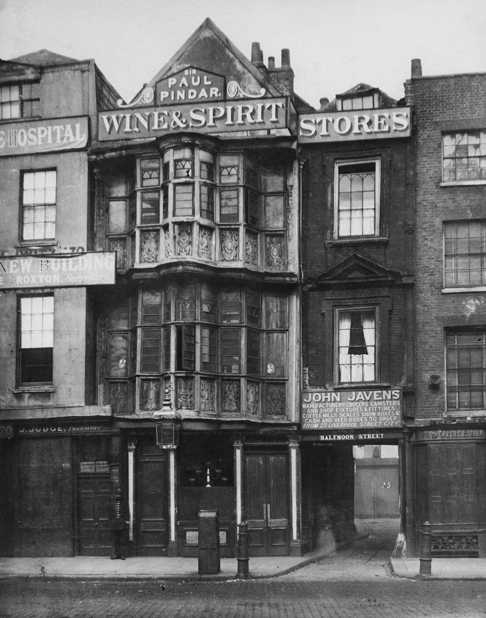 Le Sir Paul Pindar, Bishopsgate Street, vers 1878 - Alfred and John Bool