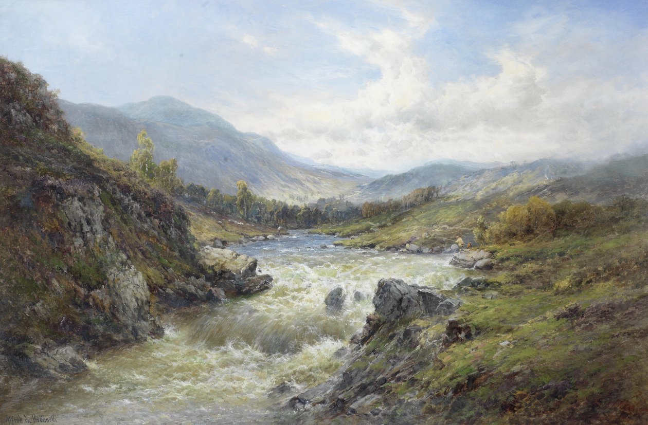 Chutes du Tay - Alfred de Breanski