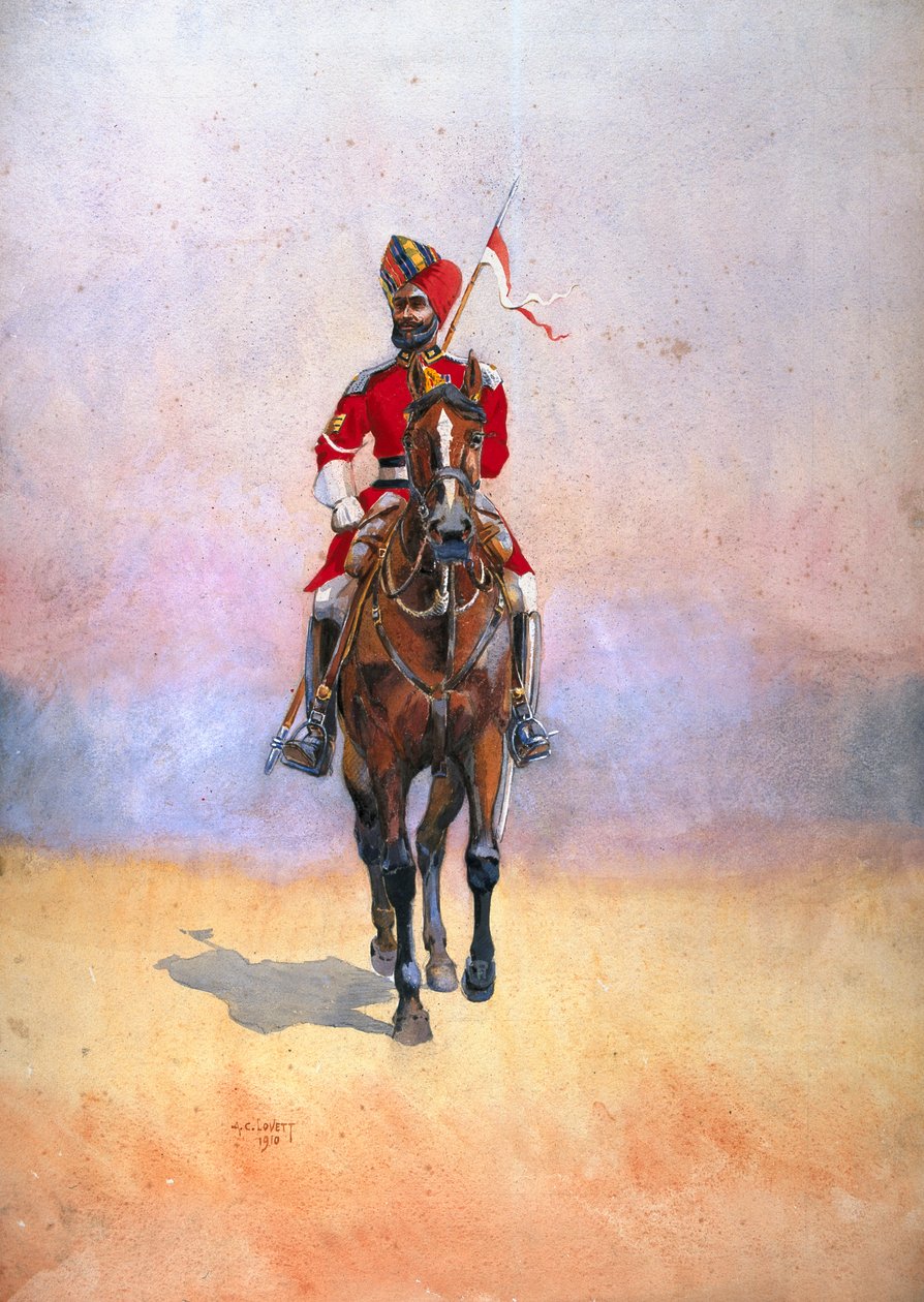 Garde du gouverneur, Bombay, Musalman Rajput, illustration pour 