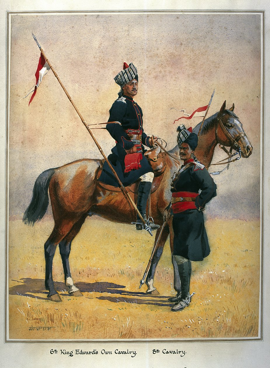 Soldats du 6e Edward