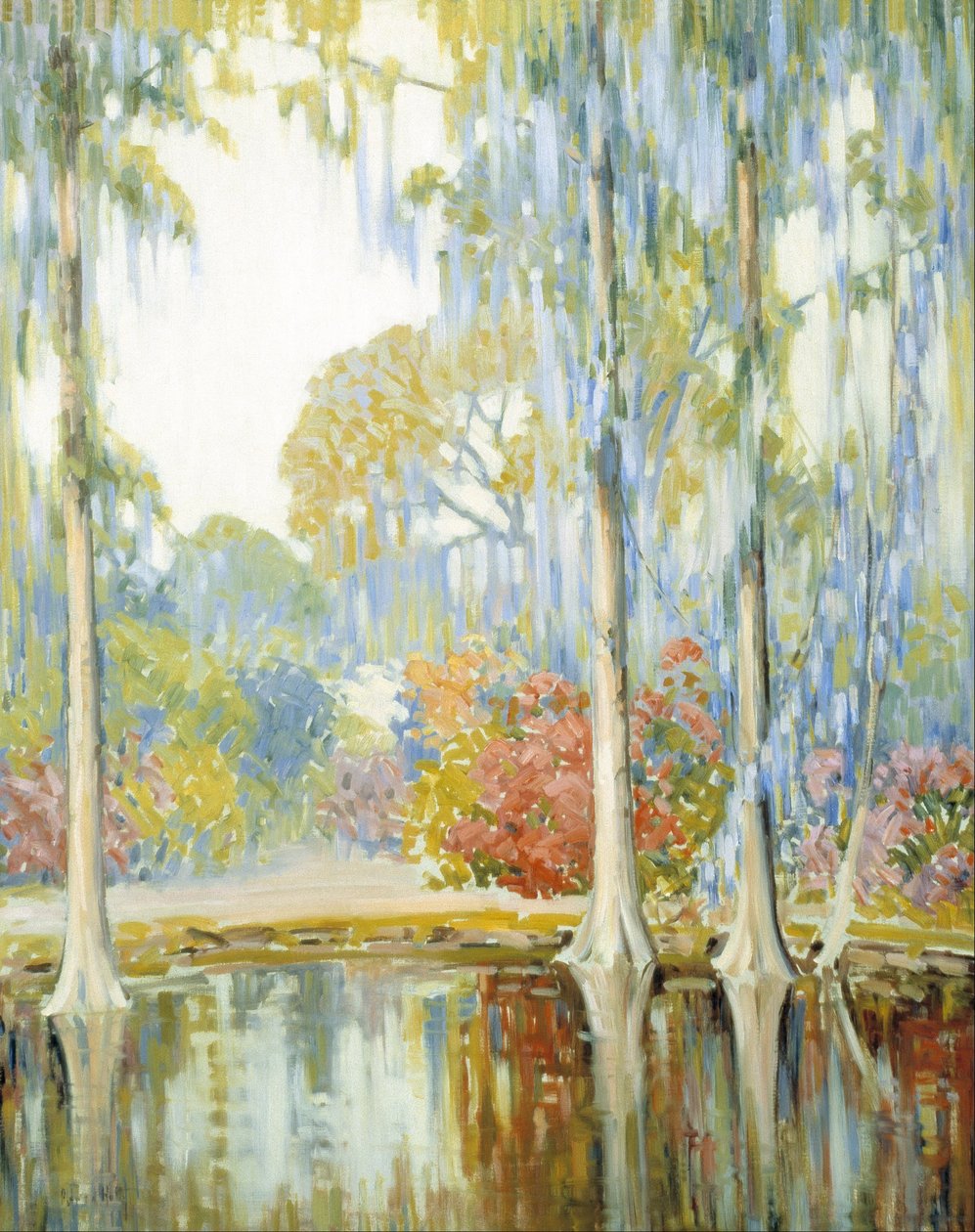 Jardins de Magnolia - Alfred Hutty