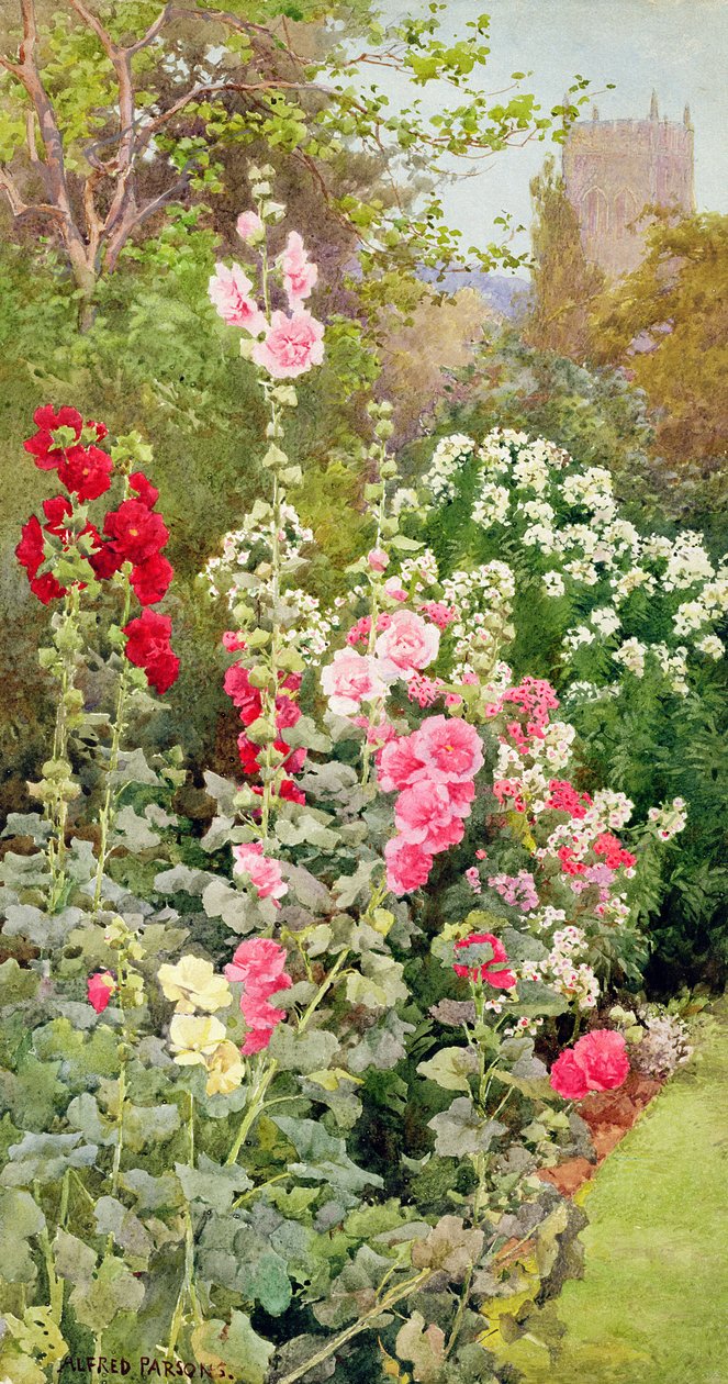 Le jardin - Alfred Parsons