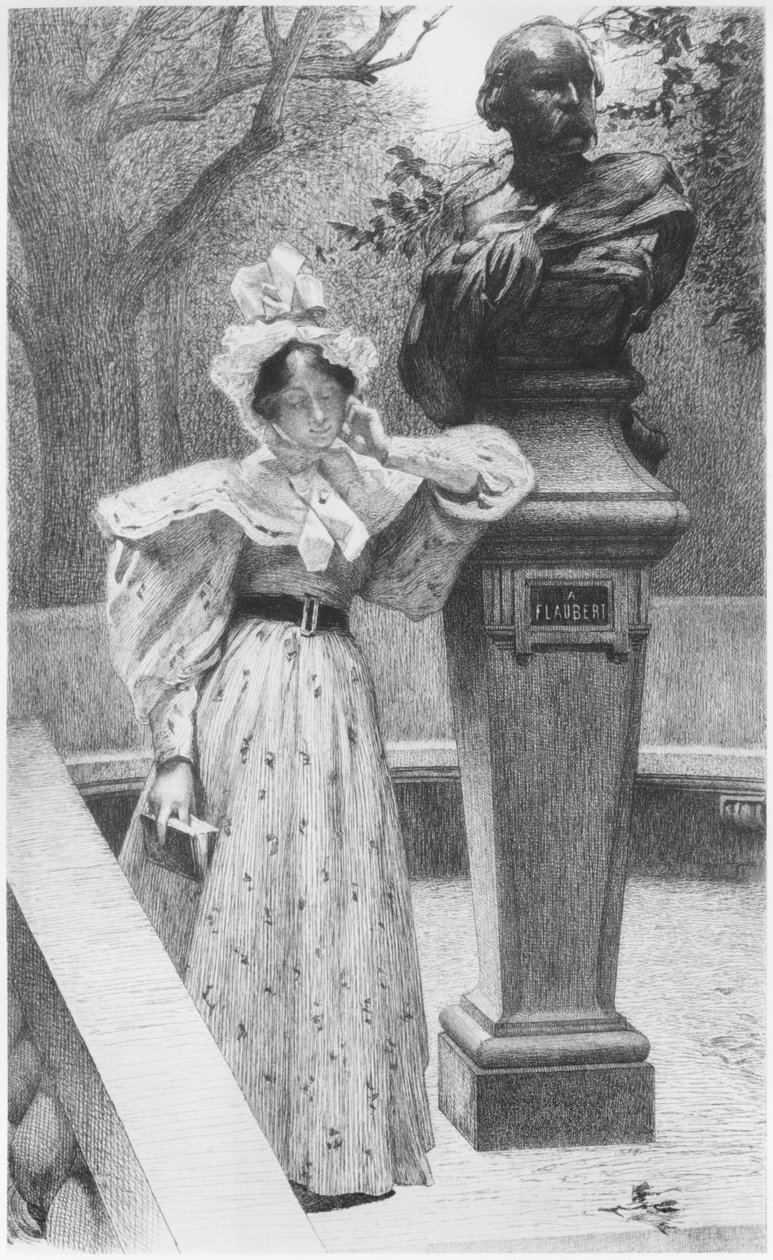 Emma Bovary, frontispice, illustration de 