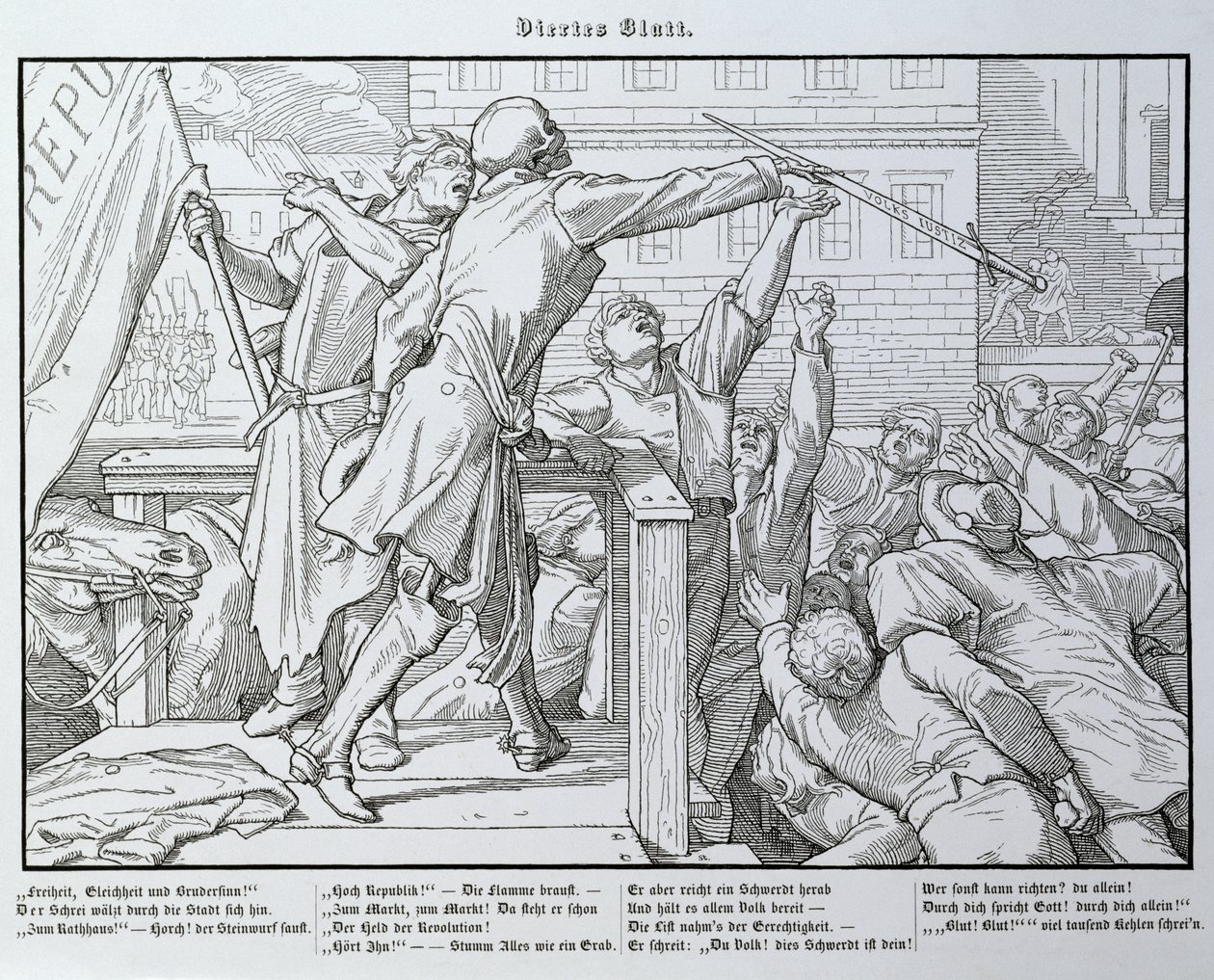 La mort sur la tribune, de 