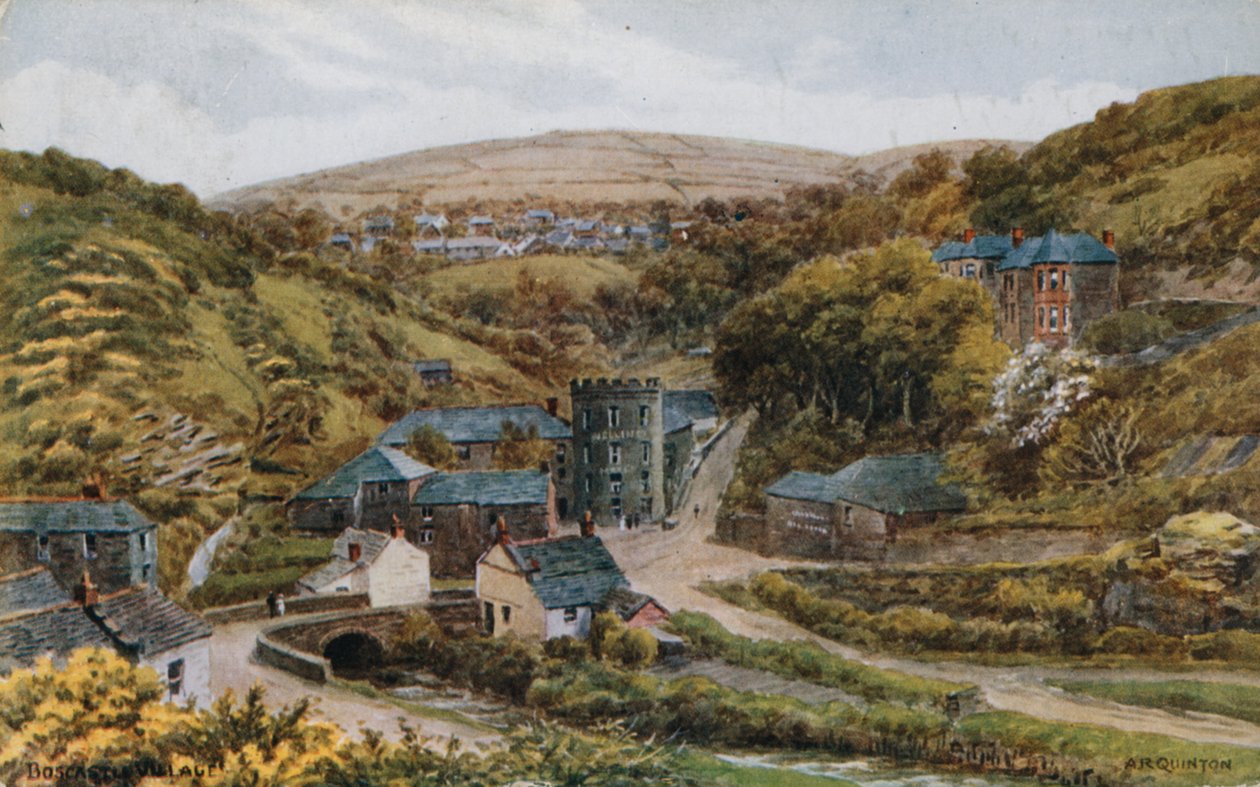 Village de Boscastle - Alfred Robert Quinton