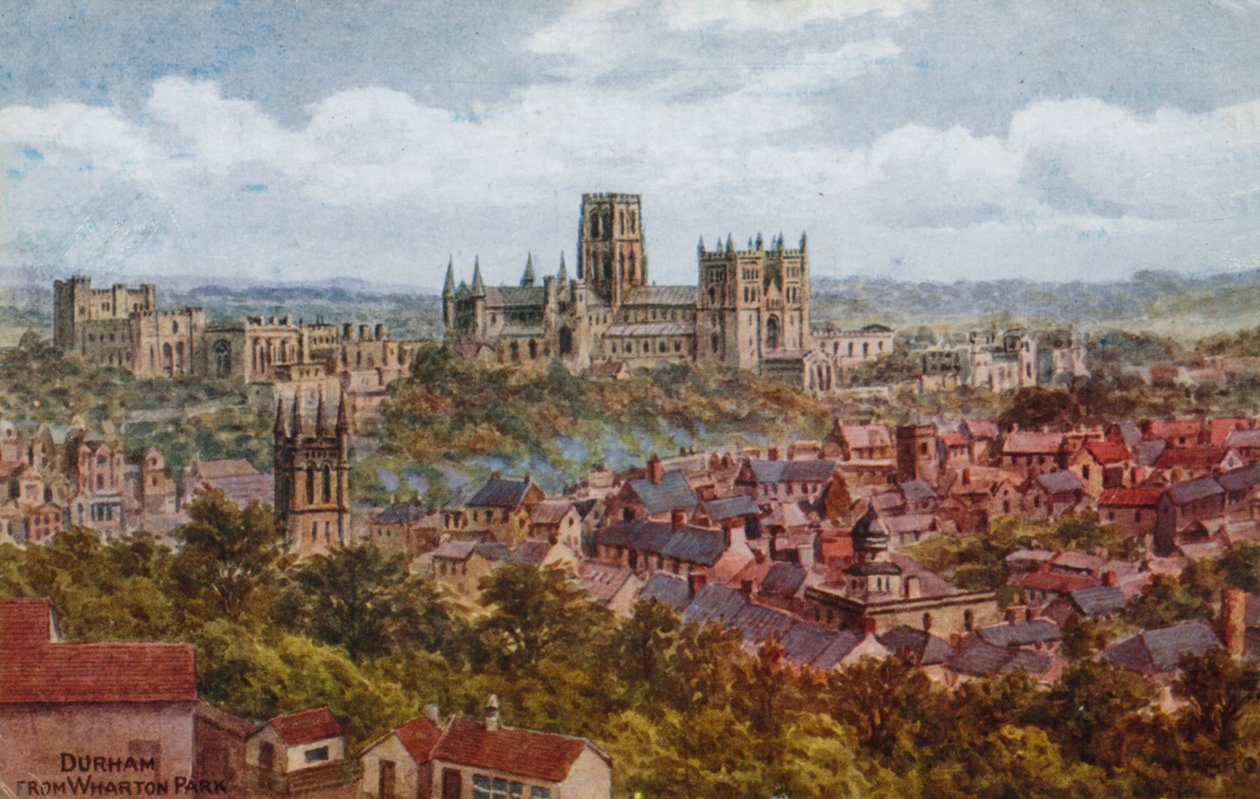 Durham, depuis Wharton Park - Alfred Robert Quinton