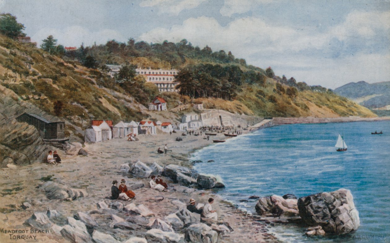 Plage de Meadfoot, Torquay - Alfred Robert Quinton