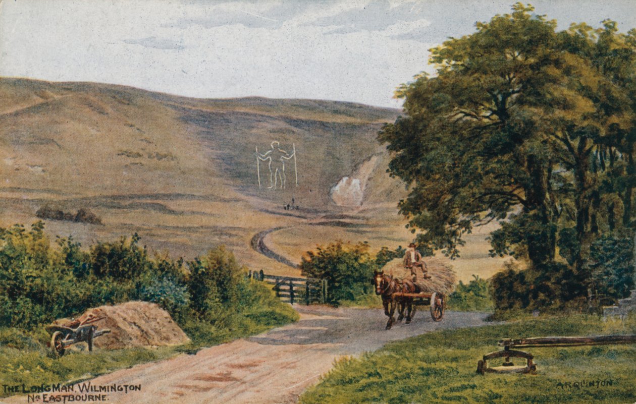 Le Long Man, Wilmington, Eastbourne - Alfred Robert Quinton