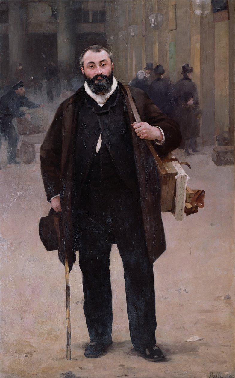 Portrait de Pierre-Emmanuel Damoye (1847-1916) - Alfred Roll