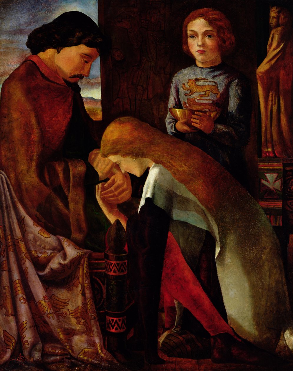 Roi Édouard Ier (1239-1307) et Éléonore (1244-90) 1863 - Alfred Sacheverell Coke