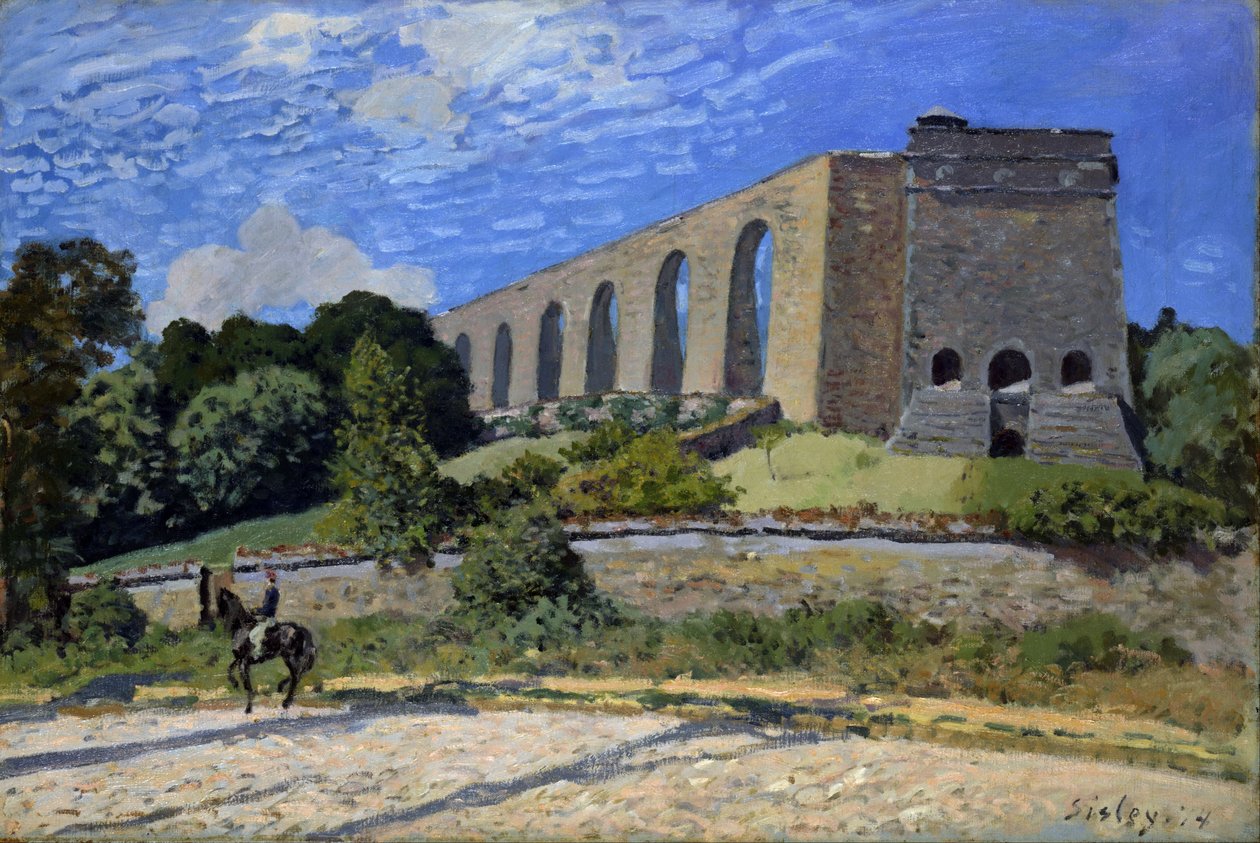 Aqueduc à Marly - Alfred Sisley