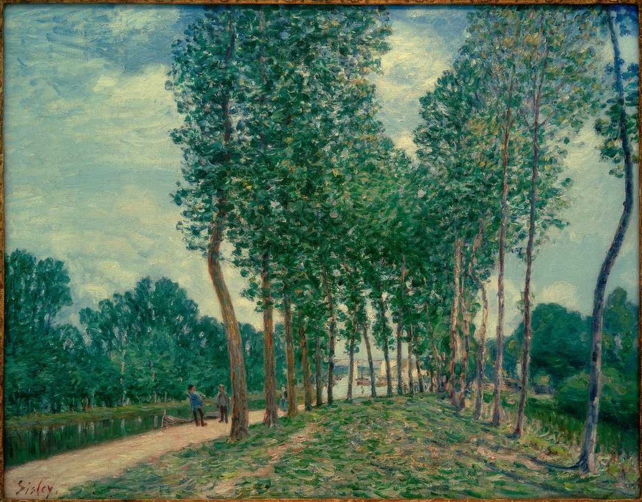 Bords du Loing près de Moret - Alfred Sisley
