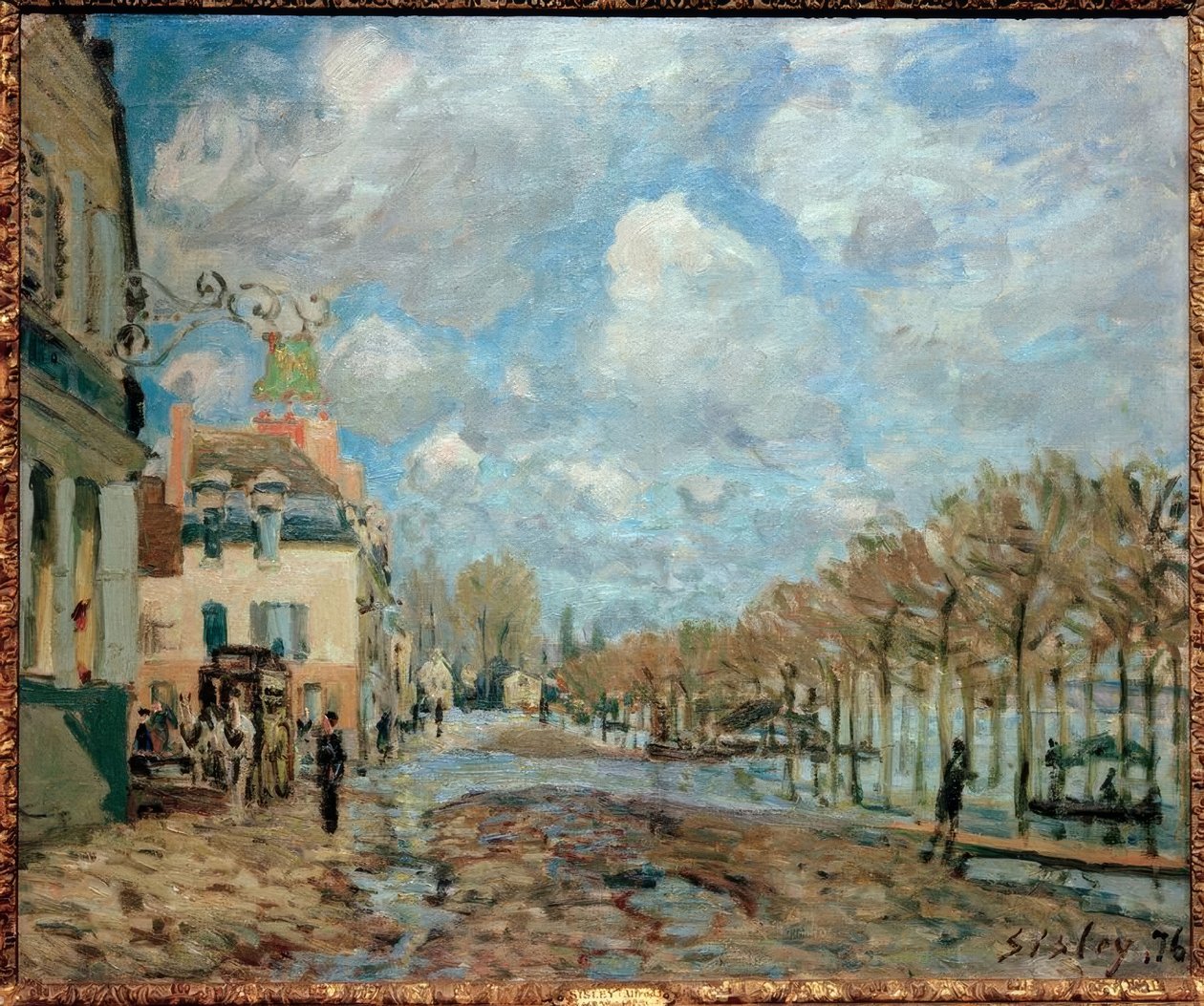 Inondation à Port-Marly - Alfred Sisley