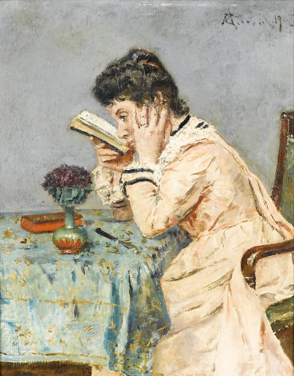 La myope - Alfred Emile Stevens