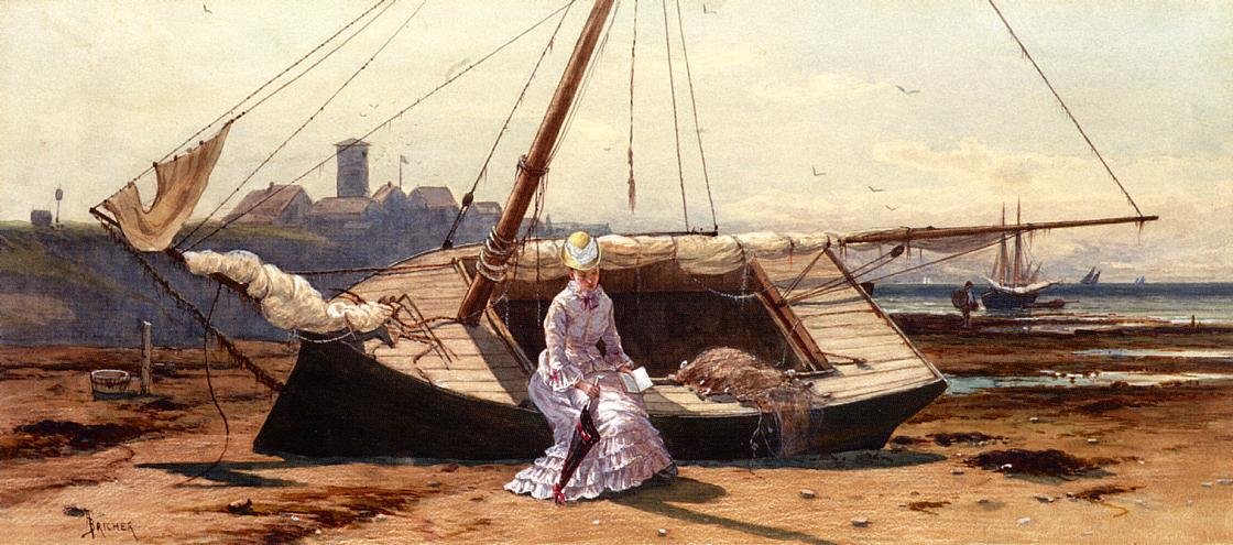 Un moment pensif - Alfred Thompson Bricher