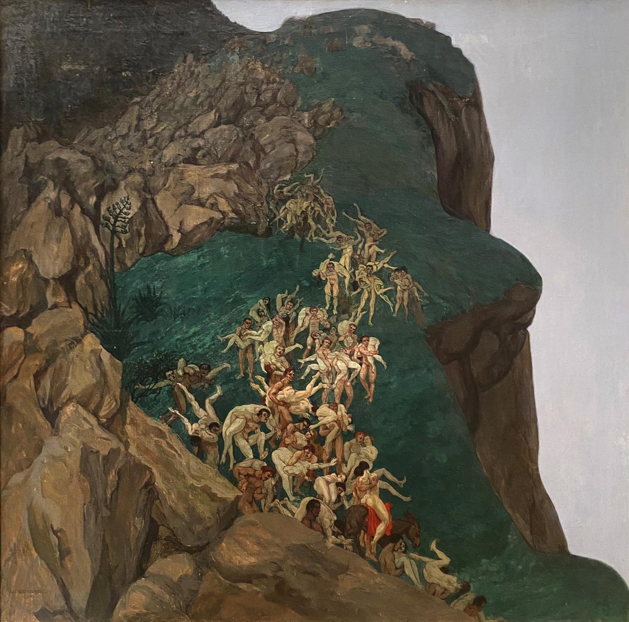 Le viol des Sabines - Alfred Basel