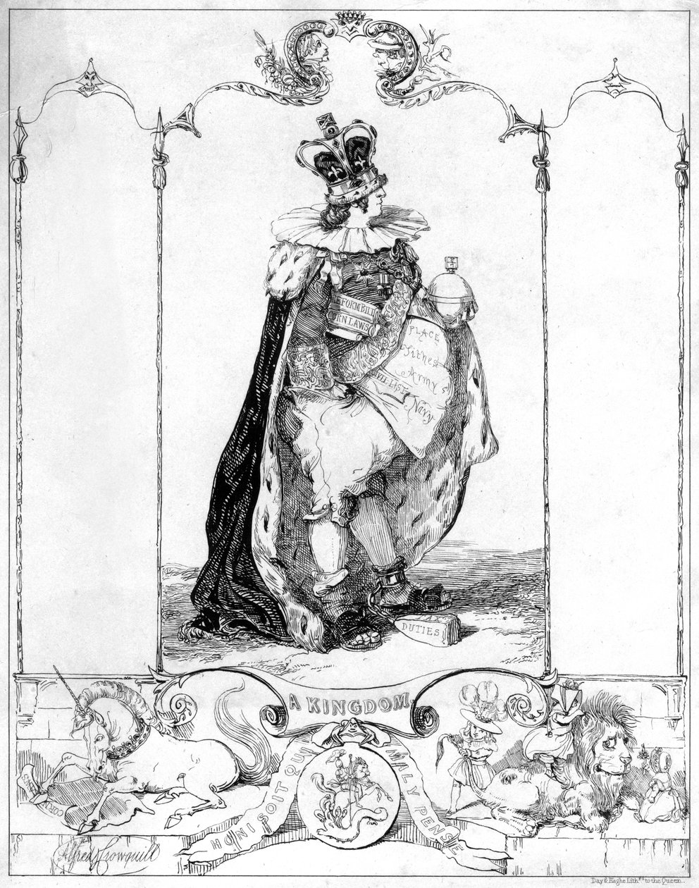 Un royaume, 19ème siècle - Alfred Crowquill
