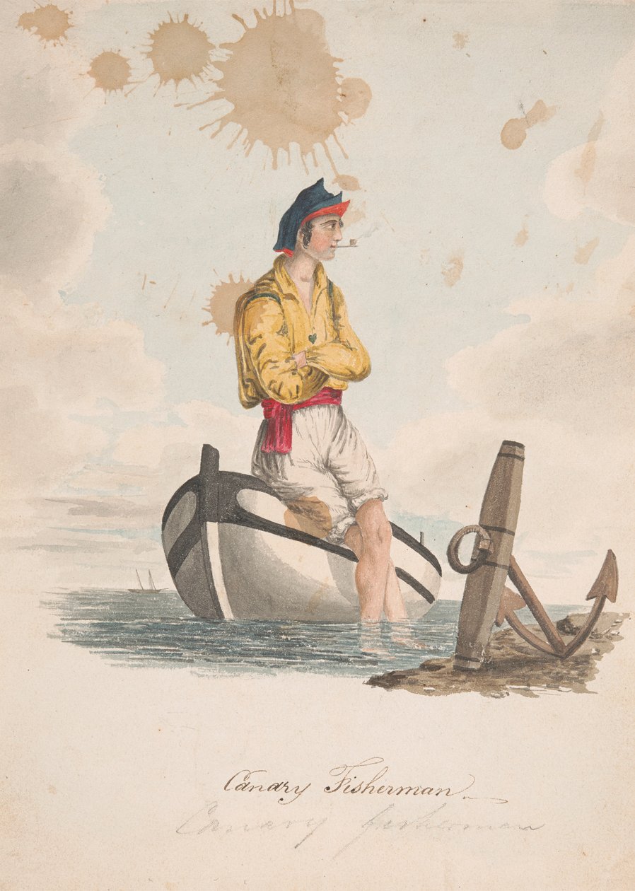 Pêcheur des Canaries - Alfred Diston
