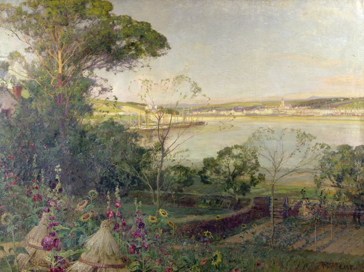 Un havre ensoleillé - Alfred East