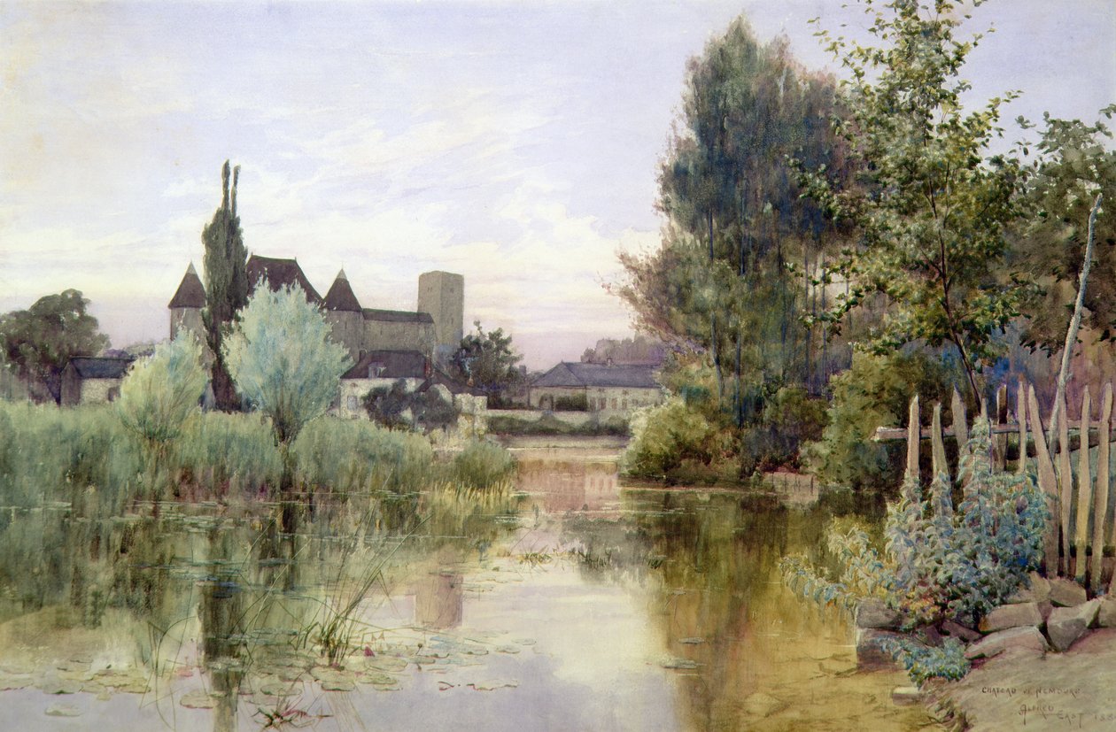 Château de Nemours - Alfred East