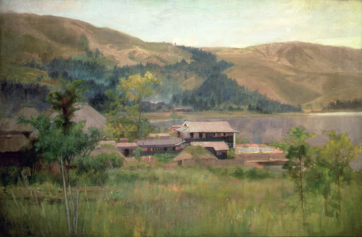 Lac Biwa, c.1889 - Alfred East