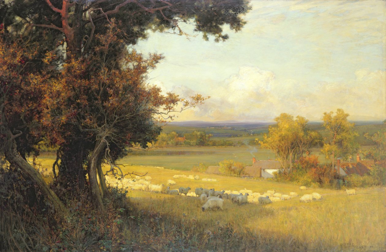 La vallée dorée - Alfred East