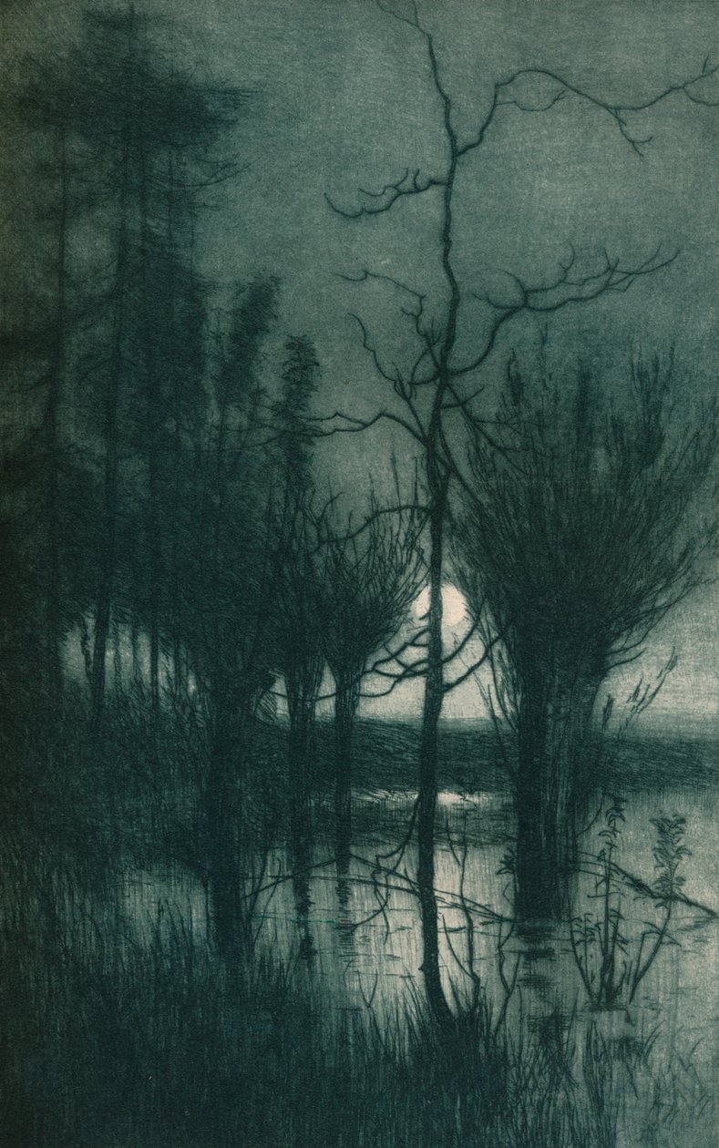 La Lune Silencieuse - Alfred East