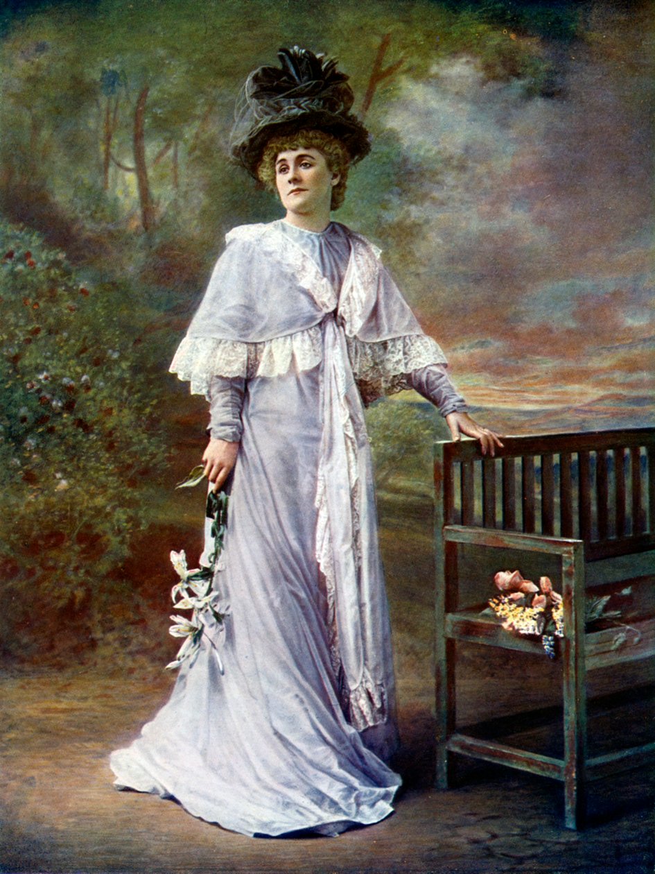 Kate Rorke 1866-1945, actrice anglaise, 1899-1900 - Alfred Ellis