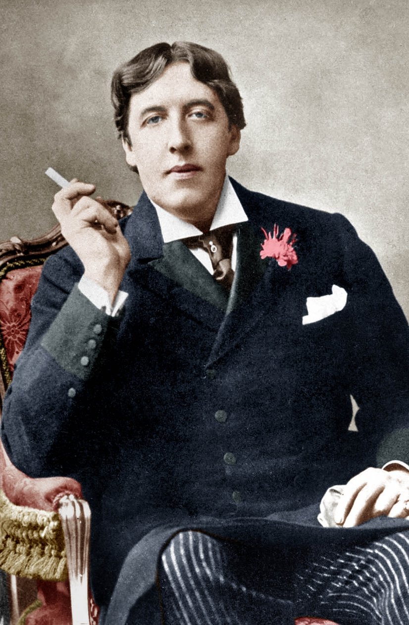 Oscar Wilde, vers 1892 (photo n/b) - Alfred Ellis and Walery