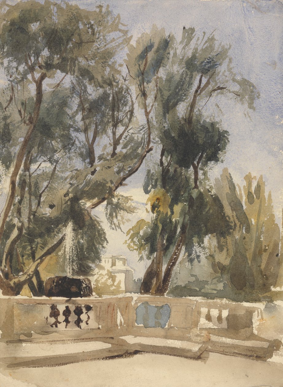 La terrasse - Alfred Elmore