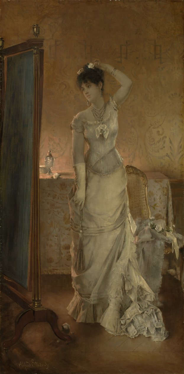 Hiver, 1877 - Alfred Emile Stevens