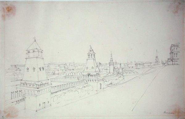 Moscou, 1827 - Alfred Gomersal Vickers