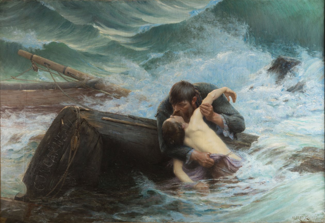 French: Adieu !  Adieu! - Alfred Guillou