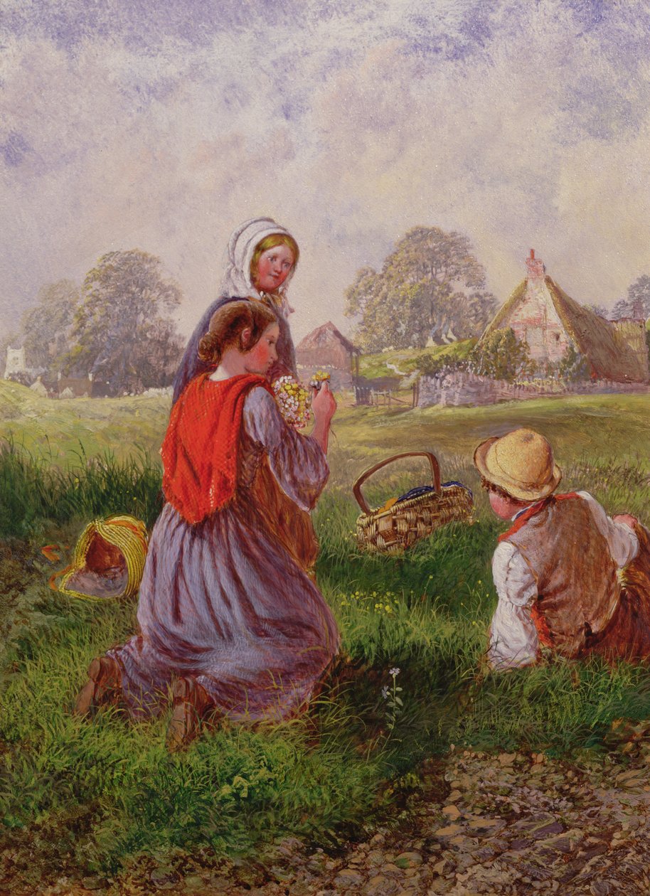 Cueillir des fleurs - Alfred H. Green