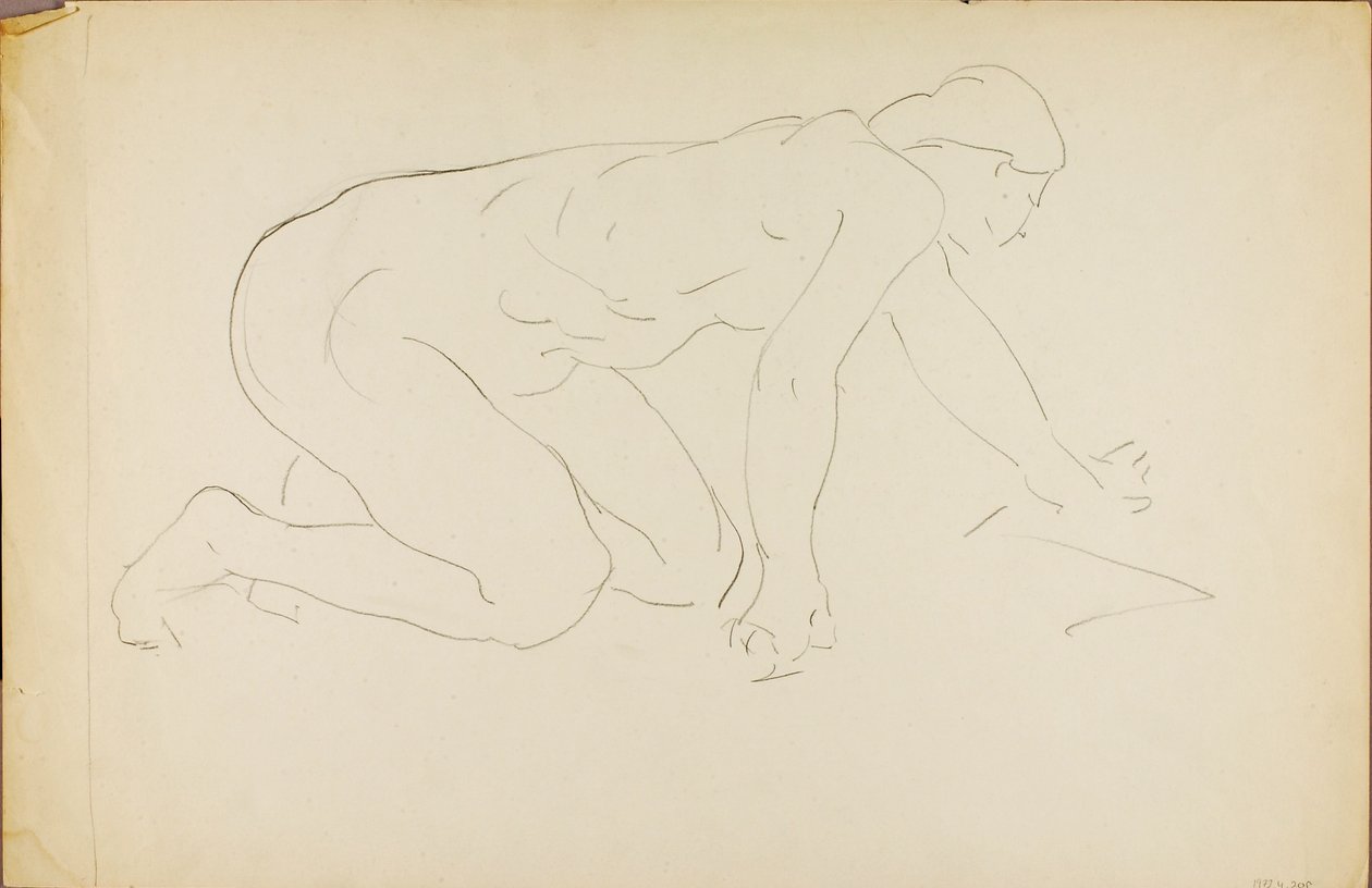 Nu rampant - Alfred H. Maurer