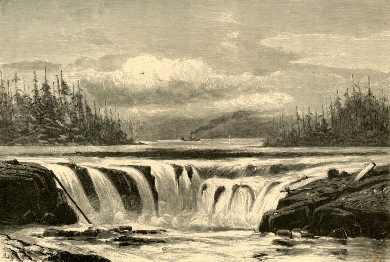 Chutes de la Willamette - Alfred Harral